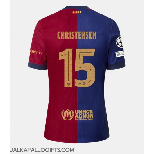 Barcelona Andreas Christensen #15 Kotipaita 2024-25 Lyhythihainen